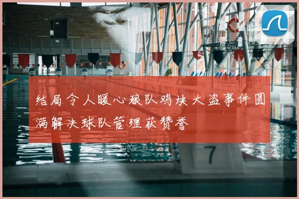 结局令人暖心狼队鸡块大盗事件圆满解决球队管理获赞誉
